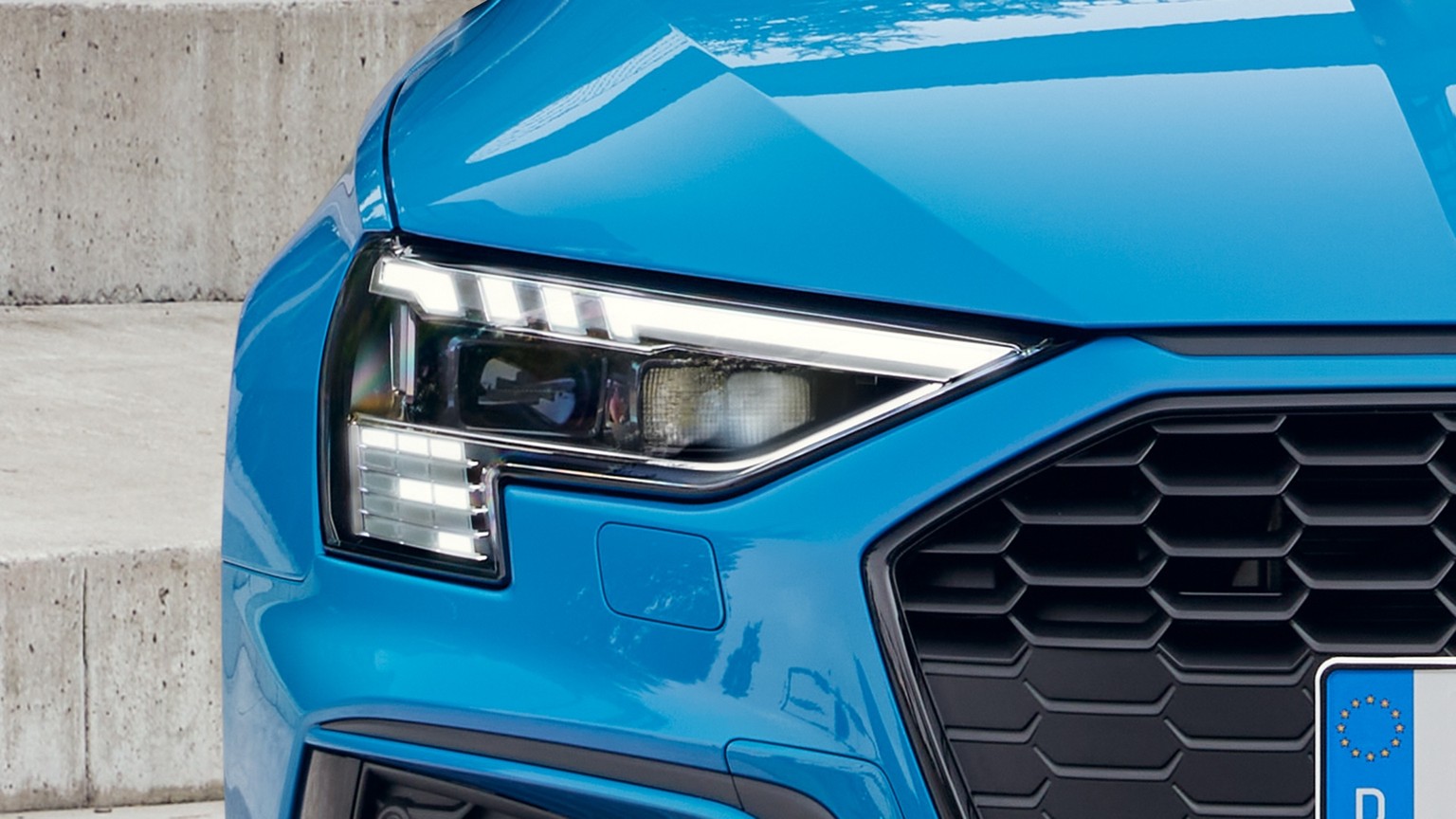 Vu phare - Nouvelle Audi A3 Sportback TFSI e